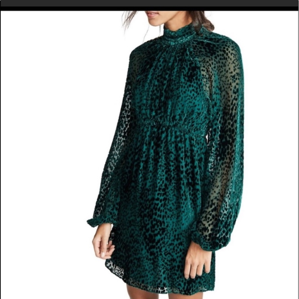 A.L.C. ❤️ Stunning velvet green dress 4